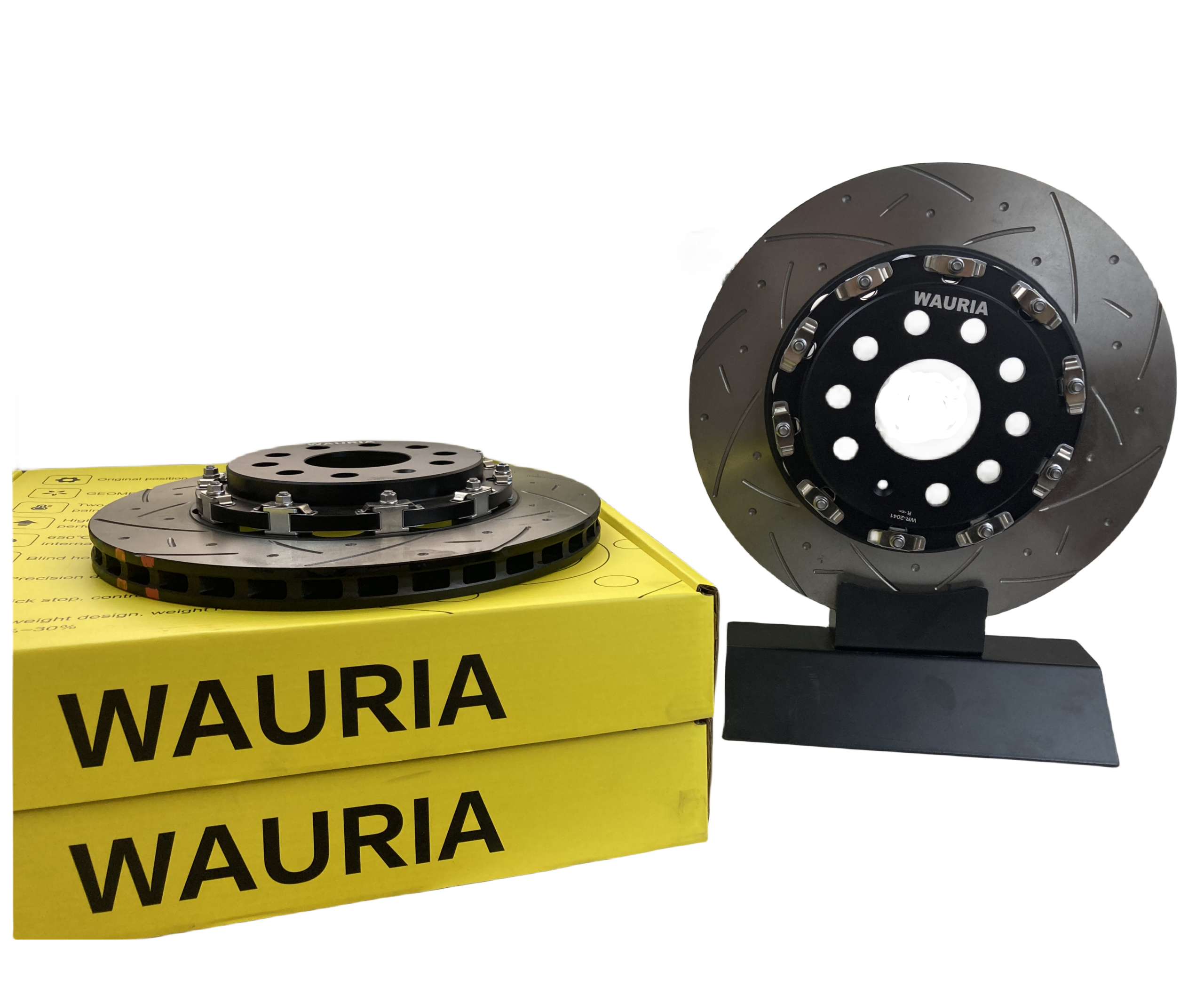 Brake Rotors 2-Piece Lightweight Rear (309.9×22) for Audi A3 (L+R)